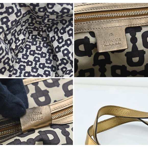 Auth Gucci Sherry Line Gg Pattern Tote #46206G26B - Picture 12 of 12